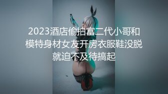 2023酒店偷拍富二代小哥和模特身材女友开房衣服鞋没脱就迫不及待搞起