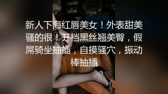 新人下海红唇美女！外表甜美骚的很！开档黑丝翘美臀，假屌骑坐抽插，自摸骚穴，振动棒抽插