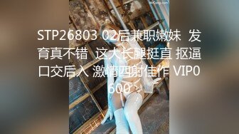 STP26803 02后兼职嫩妹  发育真不错  这大长腿挺直 抠逼口交后入 激情四射佳作 VIP0600