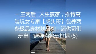 一王两后✨人生赢家，推特高端玩女专家【虎头哥】包养两条极品身材贱母狗，还供哥们玩肏，点兵点将玩排插 (5)