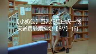 【小奶包】巨乳肥坦白虎一线天道具骑乘抖奶【8V】 (6)