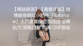 【稀缺資源】【青春洋溢】微博健身網紅小奶牛「Babycow」大尺度露臉定製流出 全裸玩穴 深喉口愛 高清720P原版 (1)